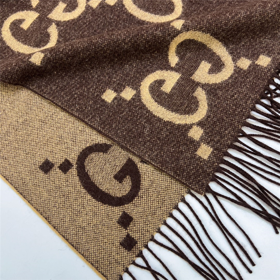 Gvc*1 cashmere gg logo scarf