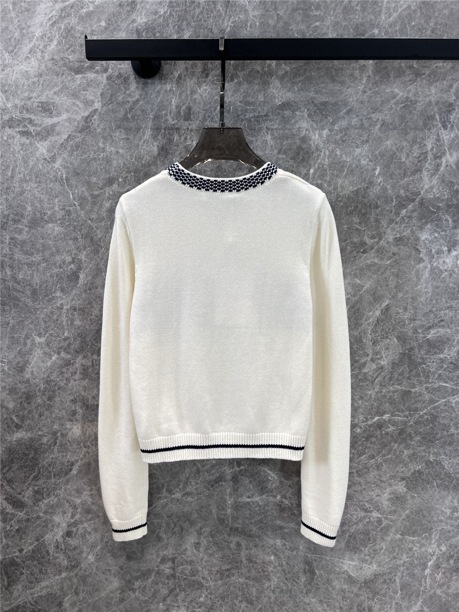 D10r crew neck knitted sweater