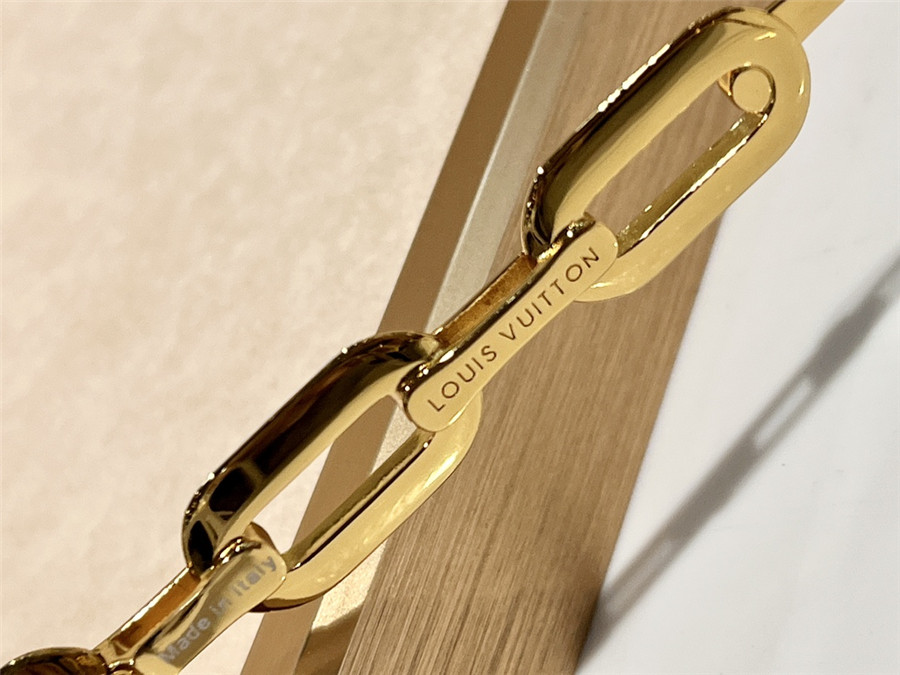 l0vis Vvtt0n lv metal chain sunglasses