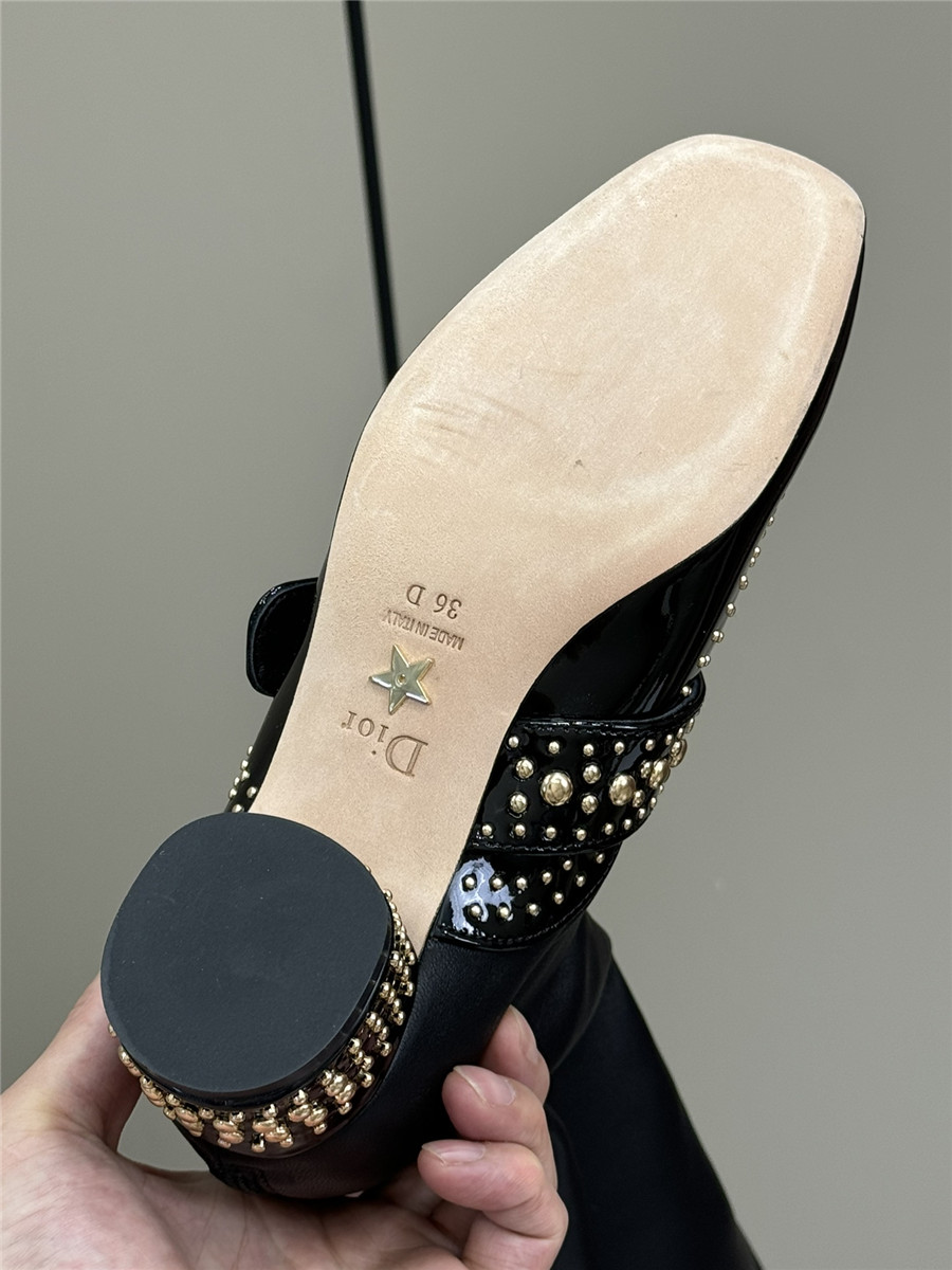 D10r stretch lambskin long boots