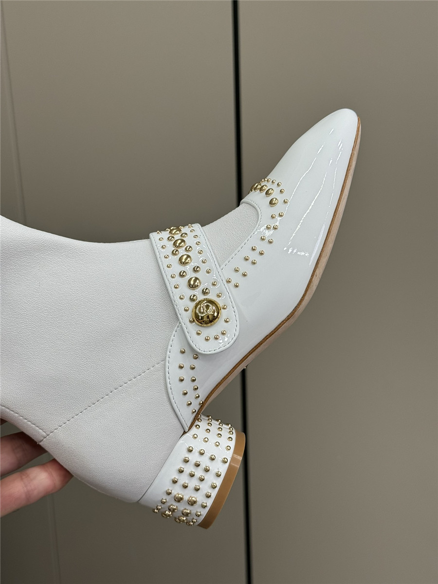 Dior Stretch Lambskin Ankle Boots