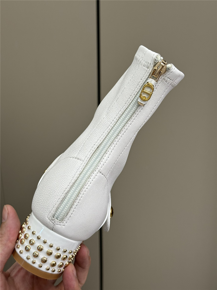 Dior Stretch Lambskin Ankle Boots