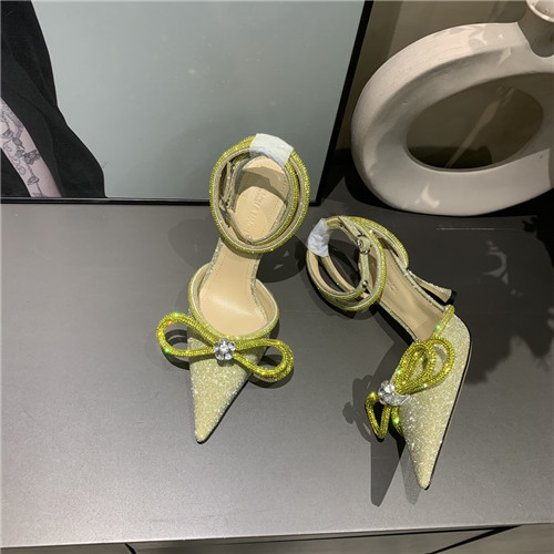 mach and mach bow rhinestone heels