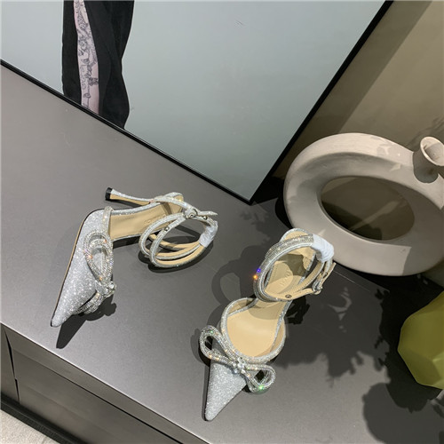 mach and mach bow rhinestone heels