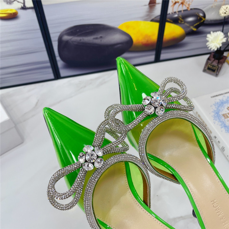 mach & mach double crystal heels