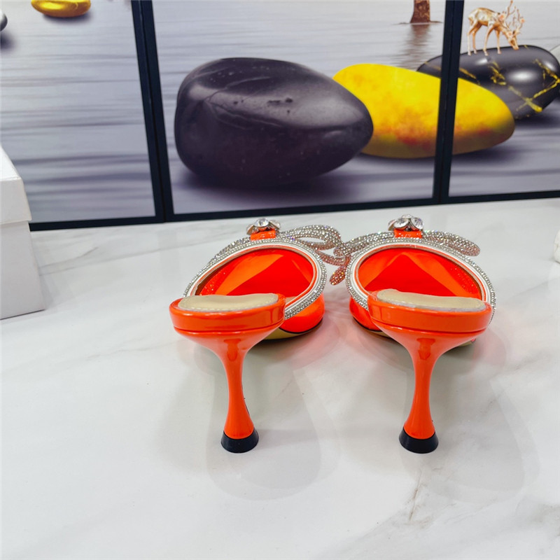 mach & mach double crystal heels