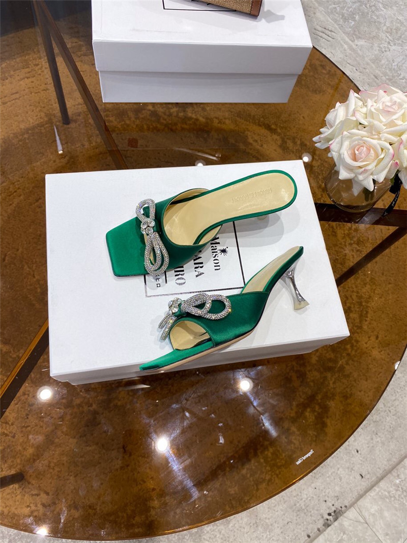 mach & mach rhinestone high heels