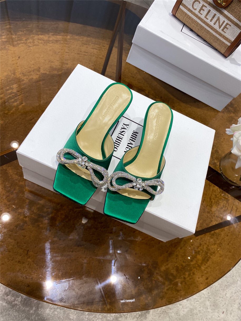 mach & mach rhinestone high heels