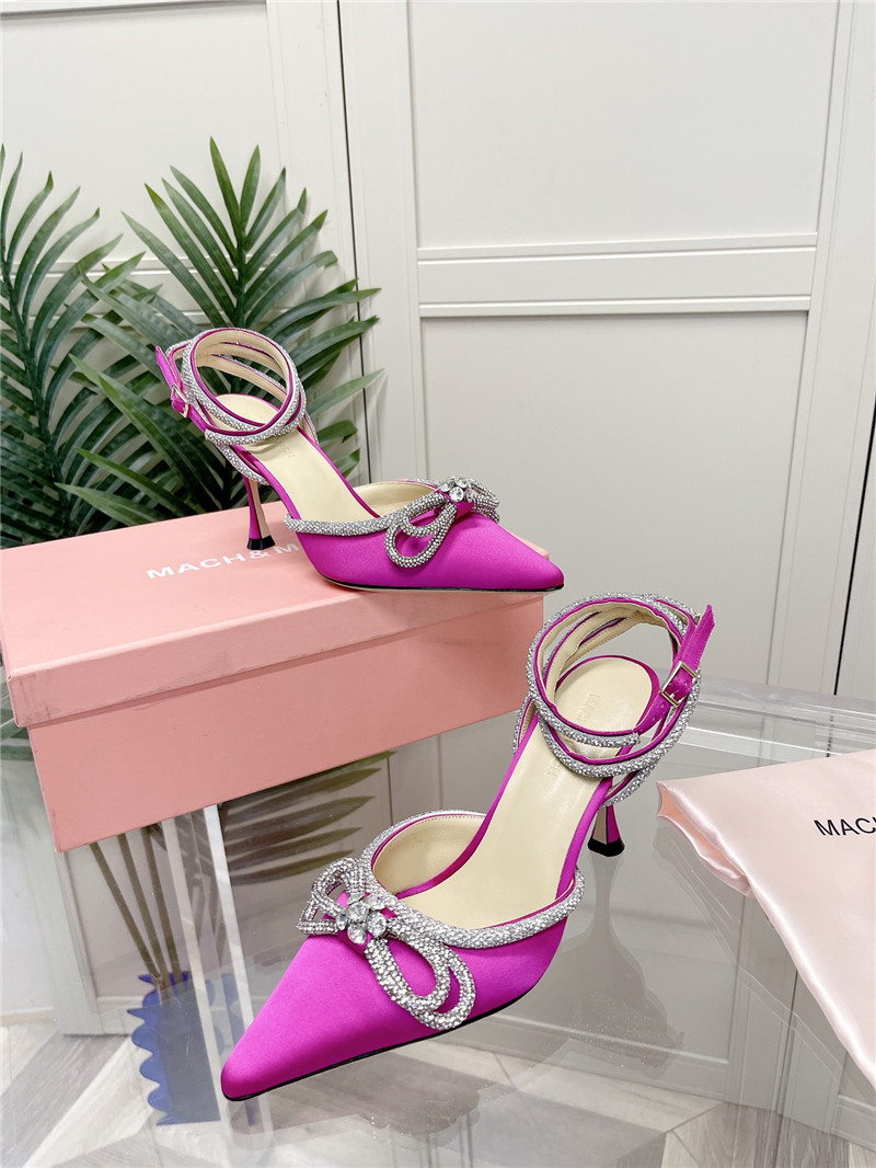 mach & mach crystal  heels