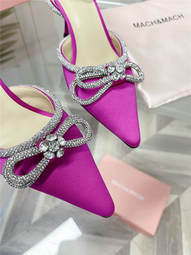 mach & mach crystal  heels