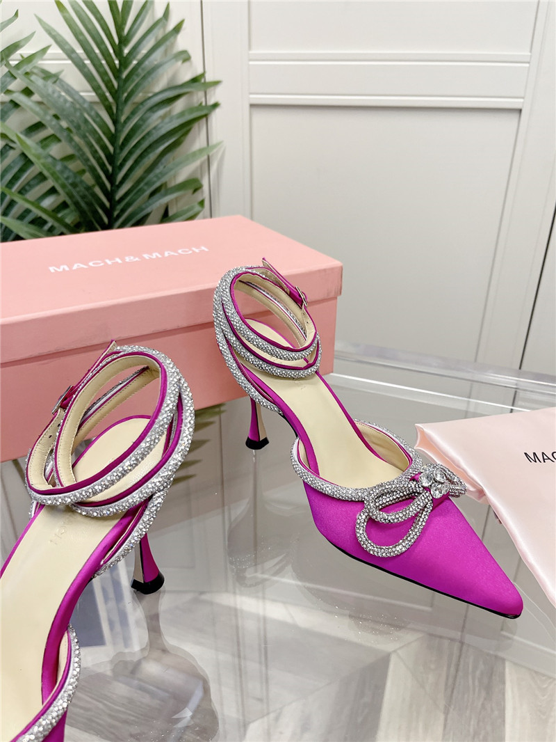 mach & mach crystal  heels