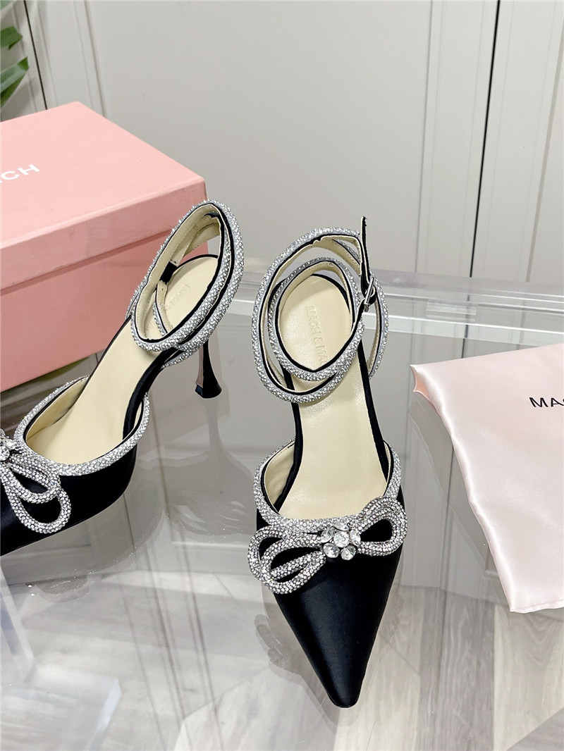 mach & mach crystal heels