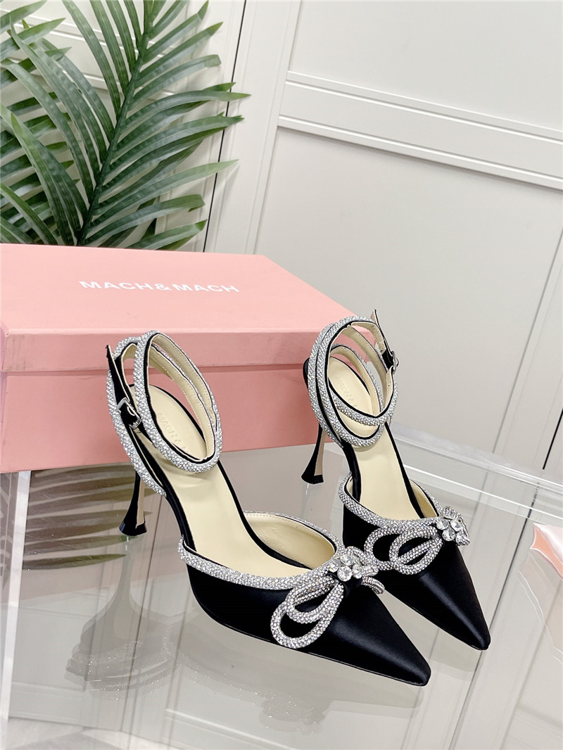 mach & mach crystal  heels