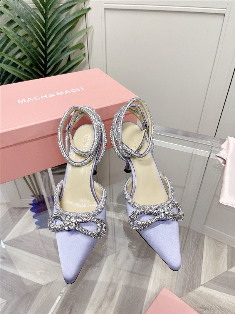 mach & mach crystal  heels