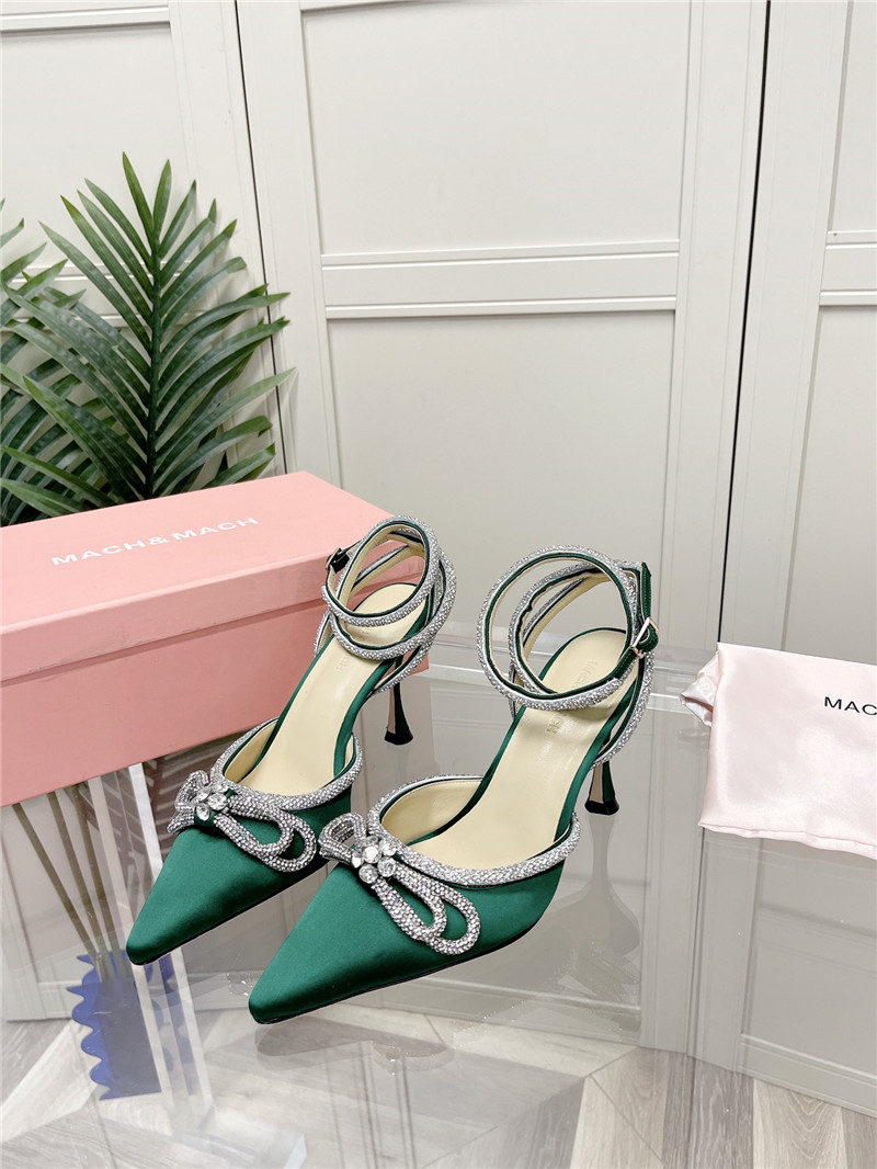 mach & mach crystal  heels