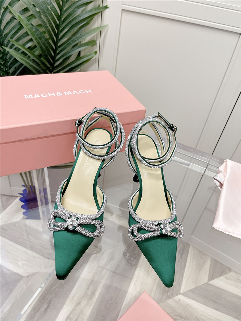 mach & mach crystal  heels