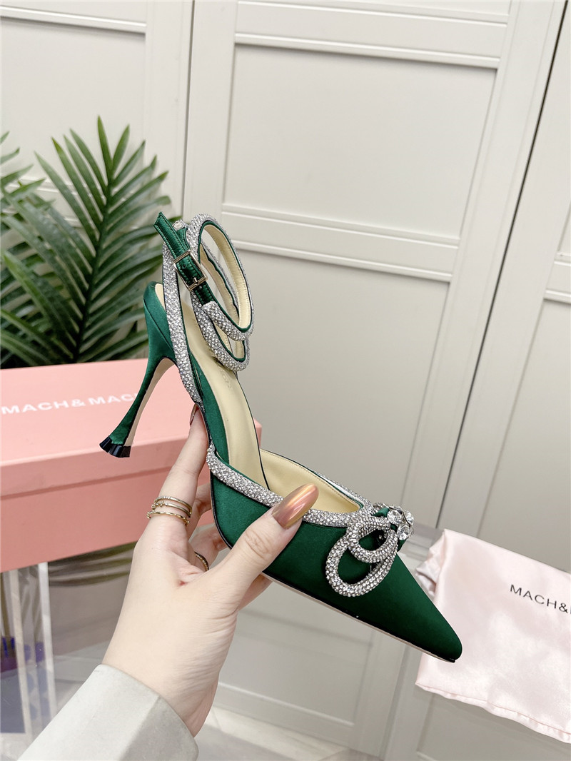 mach & mach crystal  heels
