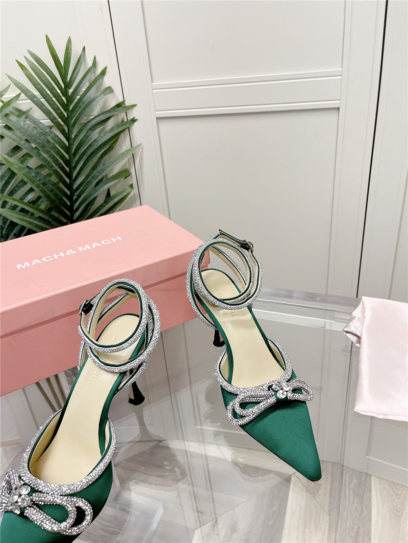 mach & mach crystal  heels