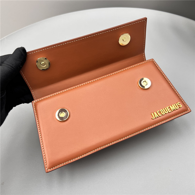 Jacquemus Le Chiquito Long Brown Bag