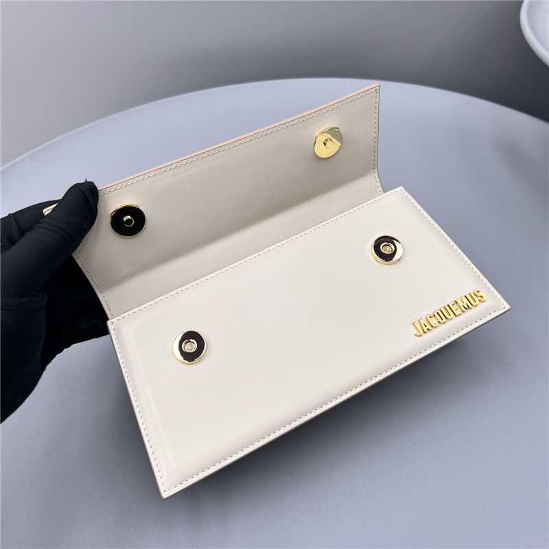 Jacquemus Le Chiquito Long Bag White