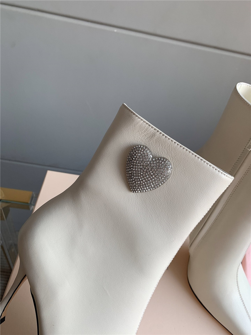 mach & mach heeled ankle boots