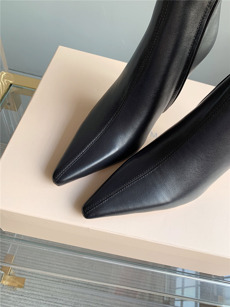 mach & mach heeled ankle boots