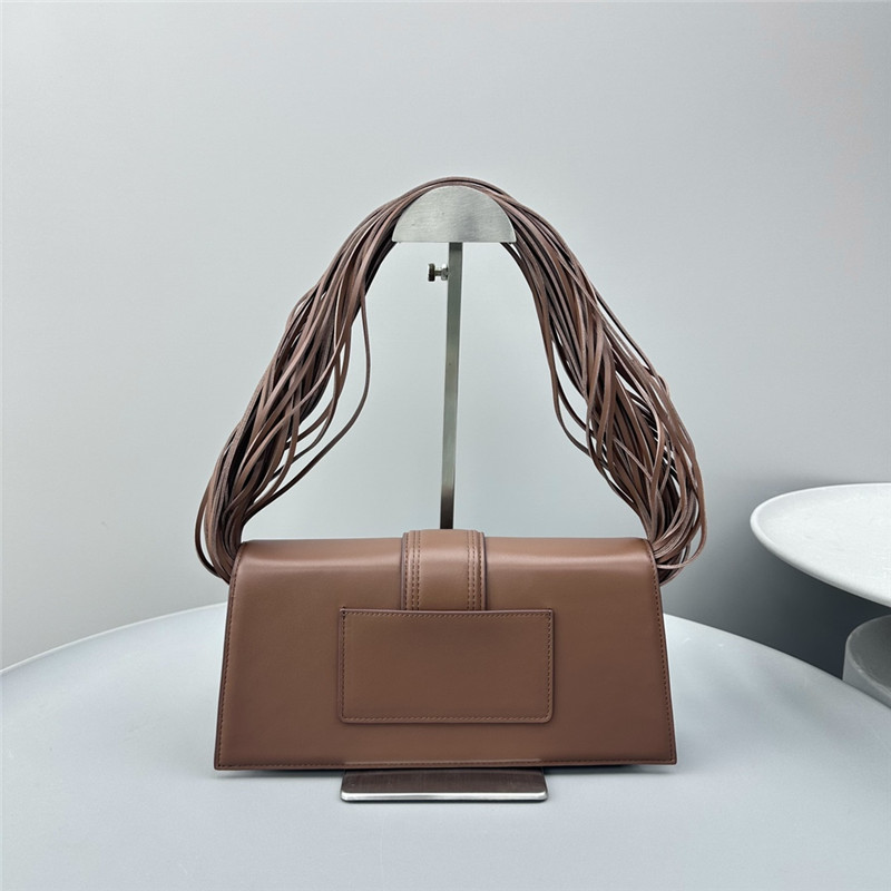 Jacquemus Tassel Shoulder Bag Brown
