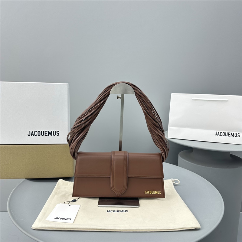 Jacquemus Tassel Shoulder Bag Brown