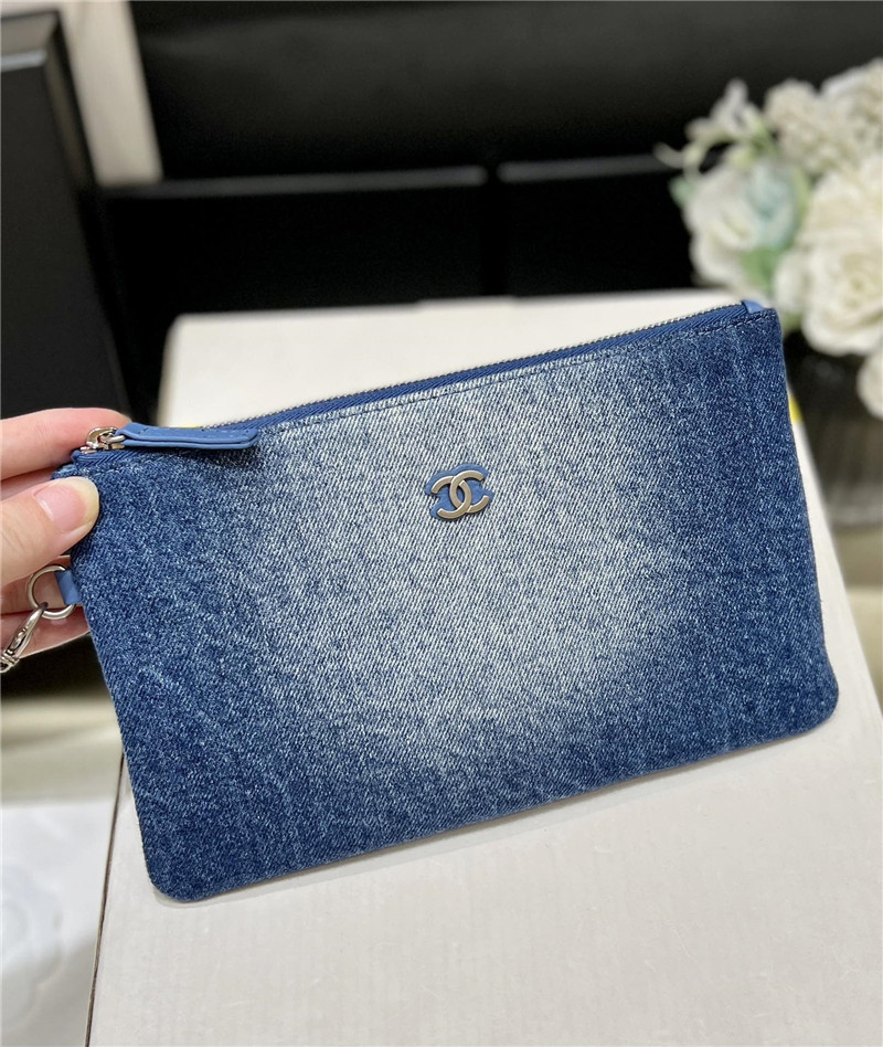 Ch**el 22 handbag denim bag