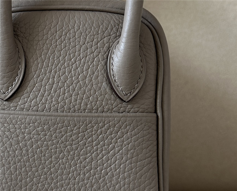 H**me5 mini lindy bag grey