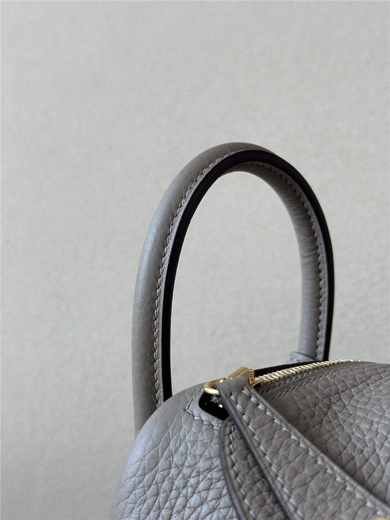 H**me5 mini lindy bag grey
