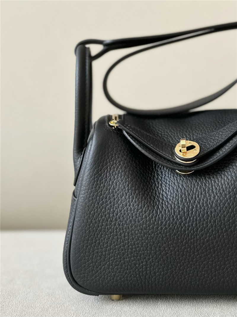 H**me5 mini lindy bag black