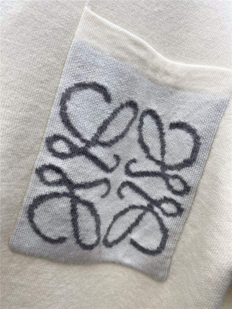 L0ew* classic crew neck loose short