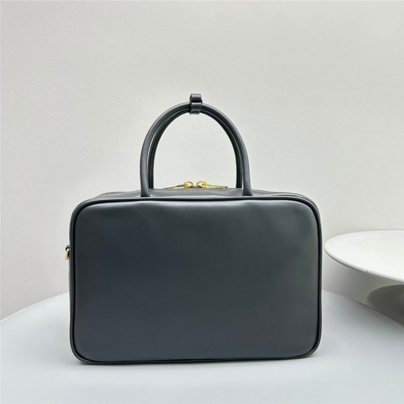 Miu Miu Leather Beau Bag Black