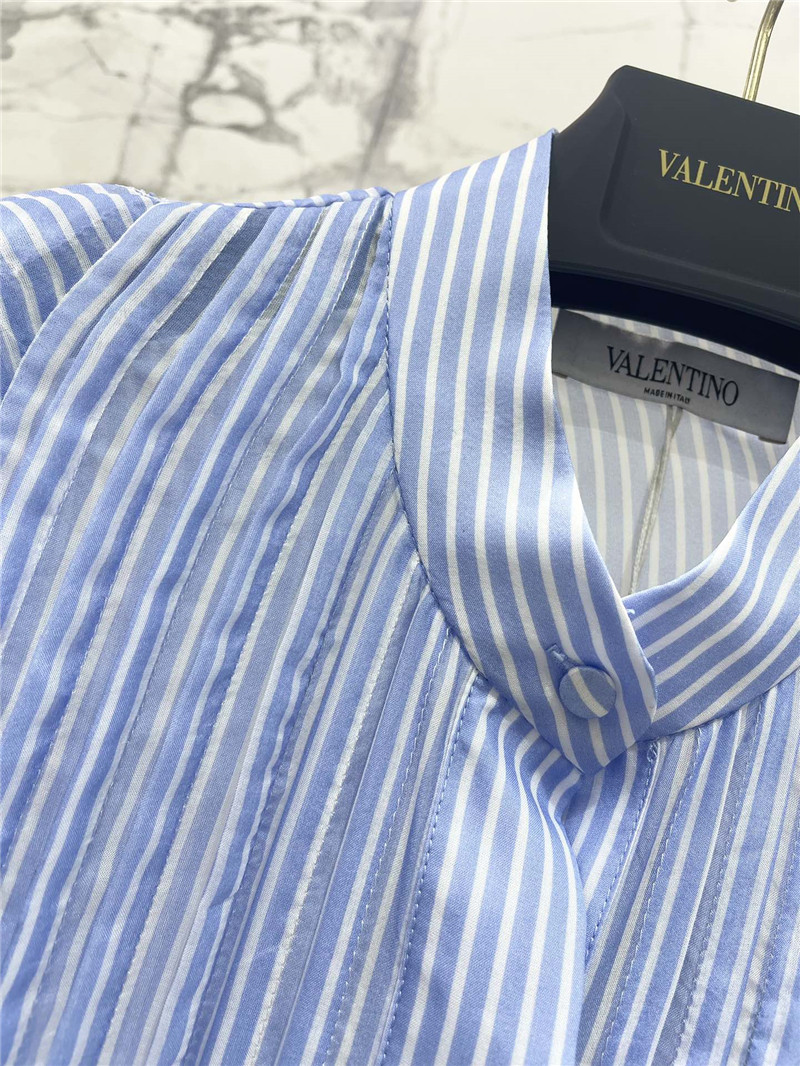 Va1e*ntin0 silk vertical shirt