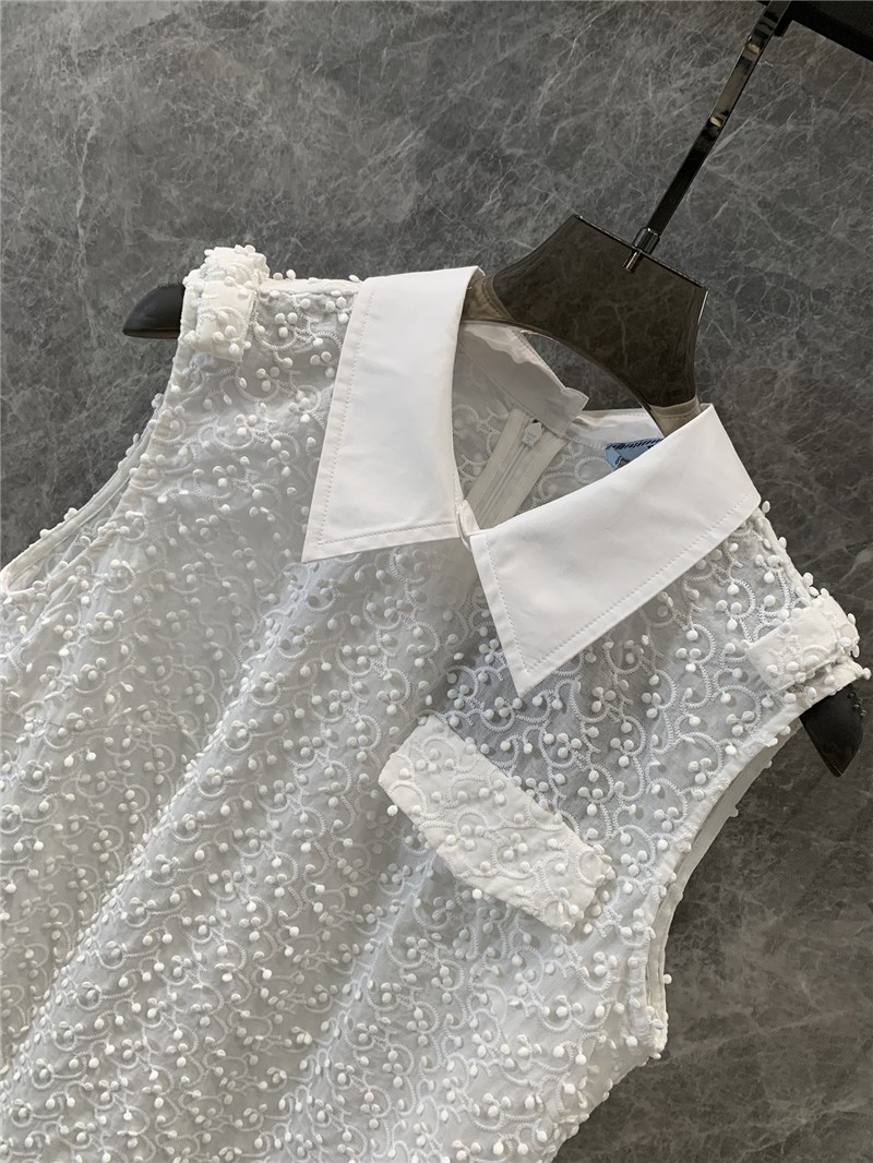 prada sleeveless top