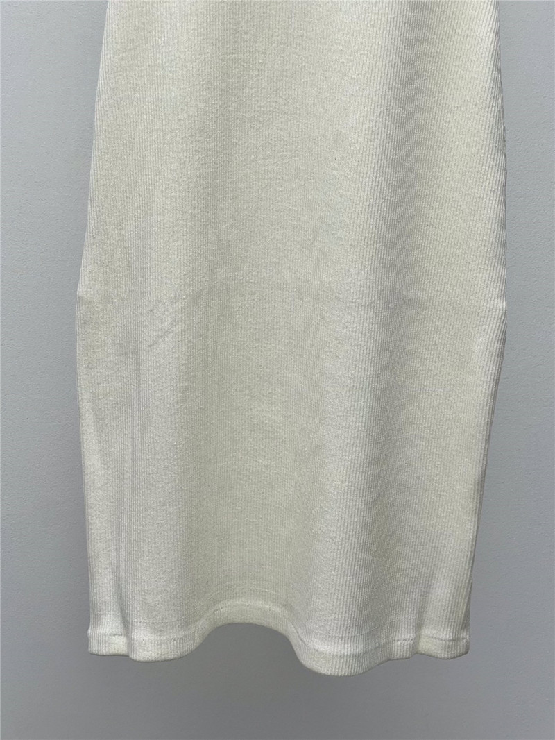 A1exa*der wang logo embossed knitted sundress