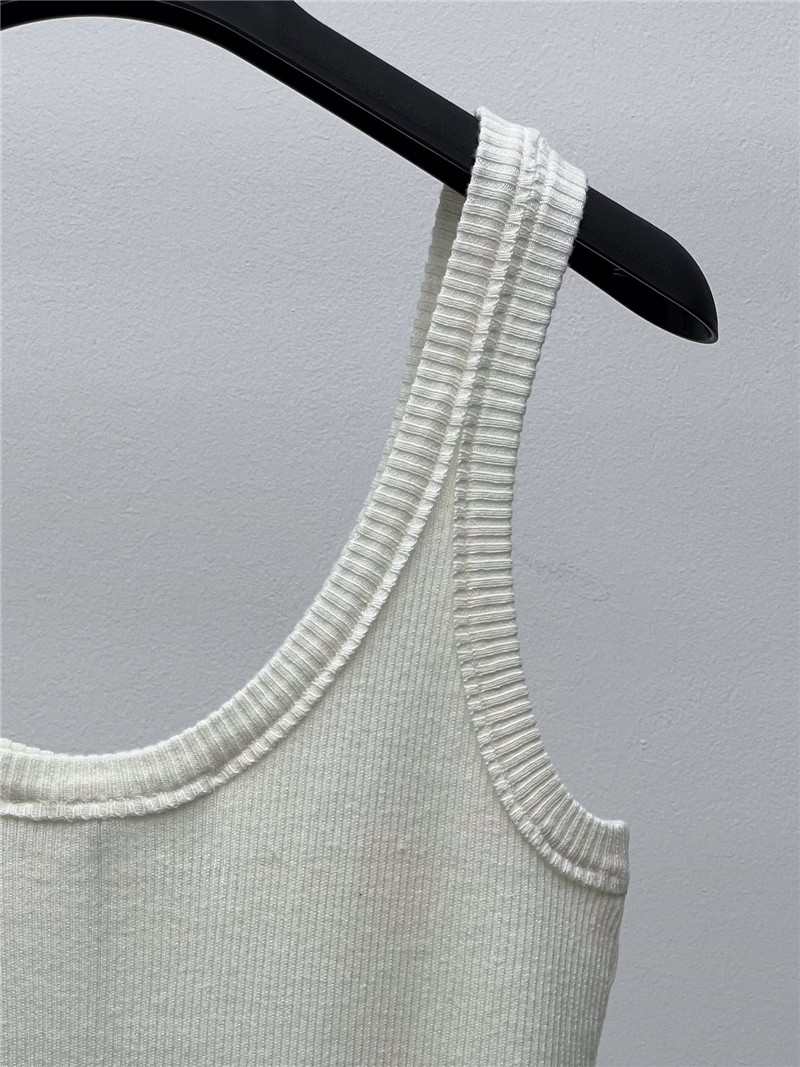 A1exa*der wang logo embossed knitted sundress