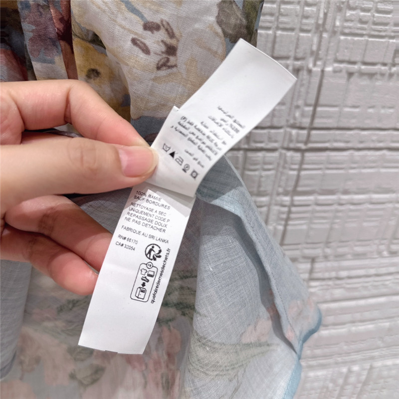 zimm woven silk linen shirt