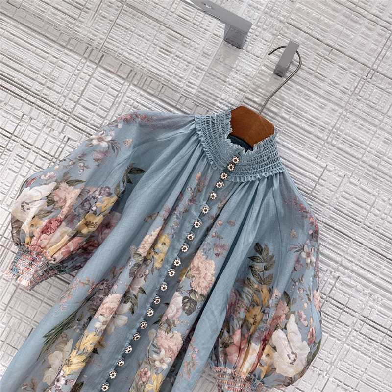 zimm woven silk linen shirt