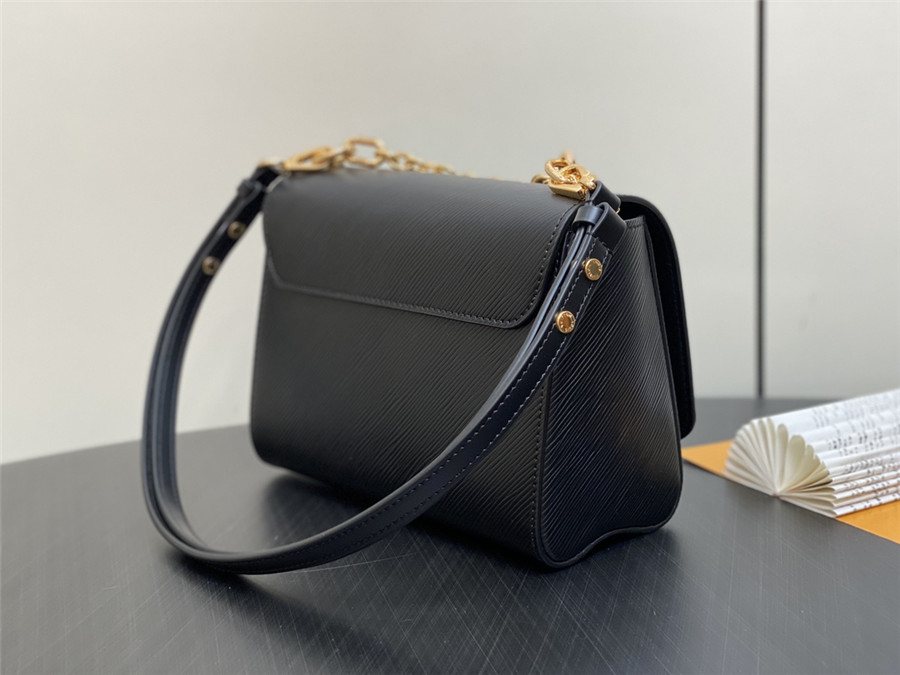 l0vis Vvtt0n lv twist pm epi leather bag