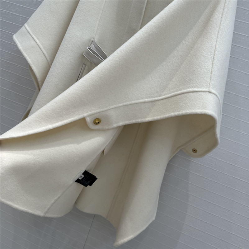 L0r0 P1ana cashmere cape coat