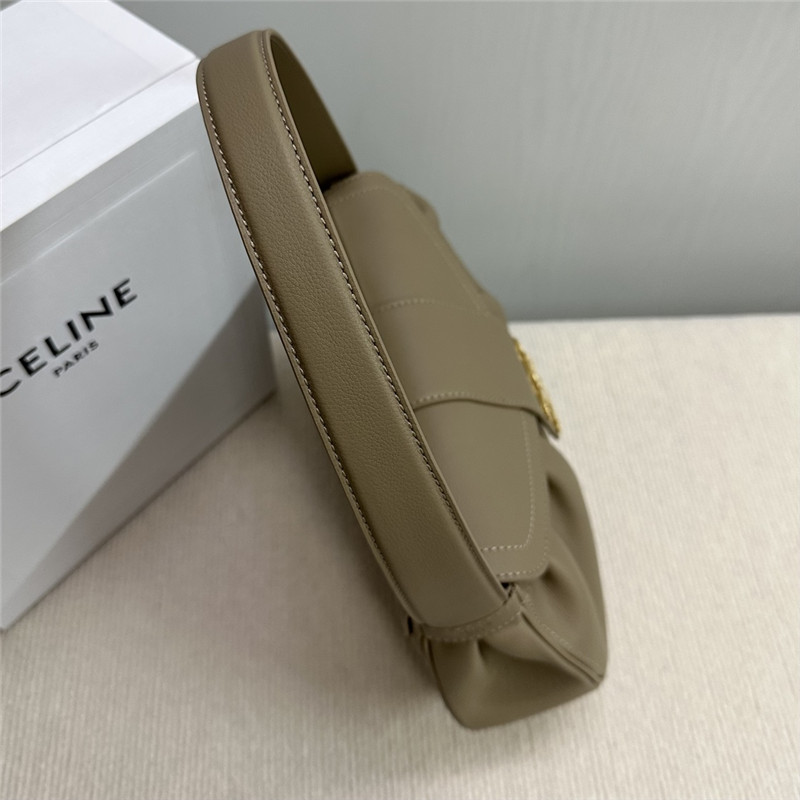 Ce1i*e polly medium leather shoulder bag