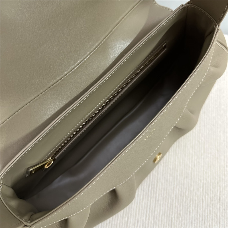 Ce1i*e polly medium leather shoulder bag