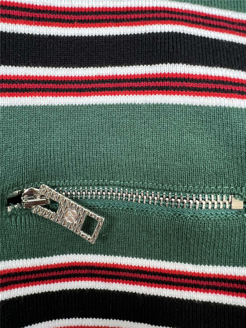 l0vis Vvtt0n lv striped knit short sleeves