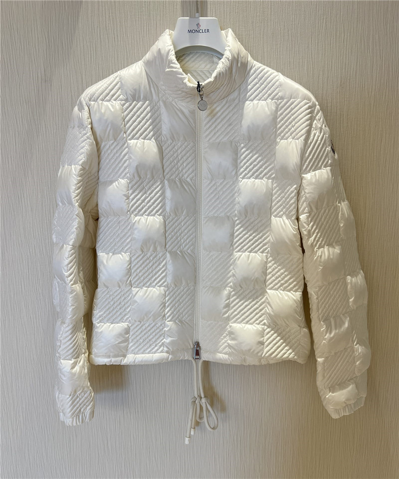 Moncler Checkerboard Down Jacket