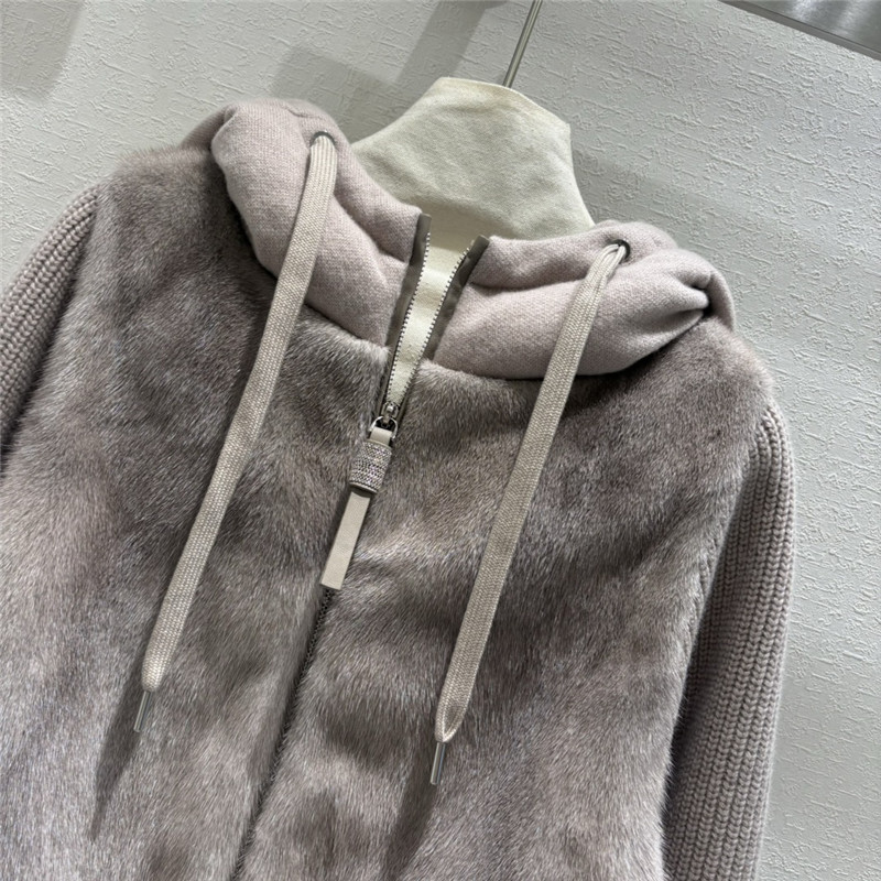 L0r0 P1ana mink cashmere coat