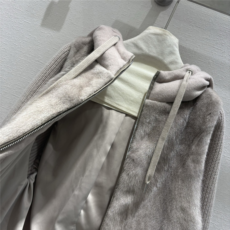 L0r0 P1ana mink cashmere coat