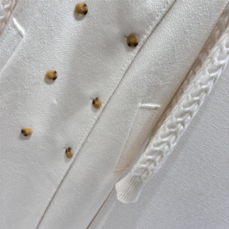 Vanitoo long cashmere wool long coat