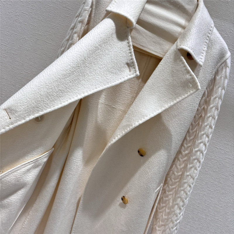 Vanitoo long cashmere wool long coat